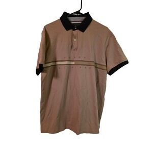 Tommy Hilfiger Polo Shirt Stretch Regular Fit Striped XL‎